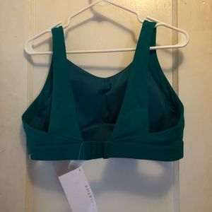 Fabletics Rae High Support Sports Bra Green XL